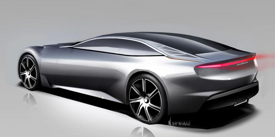 Эскиз Pininfarina Cambiano Concept 2012 года  (фото 49 из 134)